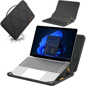 Ms56 Housse De Protection En Eva Rigide Avec Support Compatible Pour 14 Pouce Lenovo Thinkpad L14 Gen 5/X1 Yoga Gen8/7/6 2 In 1,X1 Carbon Gen11/10,Pour Ideapad Flex 5I/5,Thinkbook [ZHB1643] - Neuf