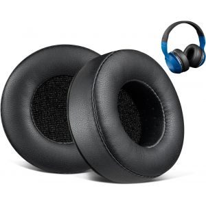 LORANKA-Mousse Coussin Coussinets pour Skullcandy Hesh & Hesh 2 Over-Ear sans Fil Casque, Ta-Oreilles de Cuir Plus Doux, Mousse d'isolement de Bruit, &eacute;paisseur ajout&eacute;e - Neuf