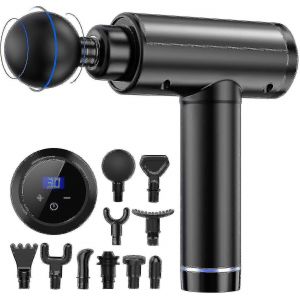 Pistolet De Massage &Agrave; Percussion Pour Tissus Profonds, Massage Relaxant Du Corps - Neuf