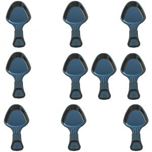 Lot de 10 coupelles &agrave; raclette Raclette gril Wok (AS306002 TEFAL MOULINEX) - Neuf