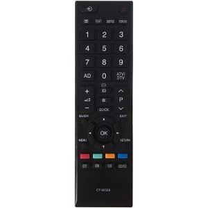 Nouvelle Remplacement Telecommande Universelle Toshiba Regza Ct 90326 Telecommande Tv Toshiba Regza Universelle Ct-90380 Ct-90386 Ct-90336 Ct-90351 - Neuf