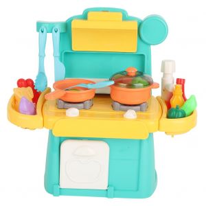 Simulation De Batterie De Cuisine Pour Enfant, Scenes De Cuisine, Ensemble De Cuisine, Maison De Jeu, Jouets De Simulation, Type B - Neuf