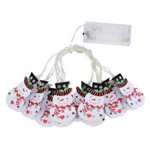 Poup&eacute;e De No&euml;l De La Cha&icirc;ne De Feux, Cloche, Bonhomme De Neige, Santa Claus B&acirc;ton De Marche, Led Lumi&egrave;re D&eacute;corative - Neuf