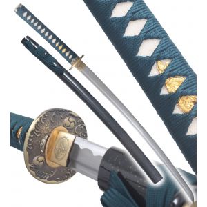 Danzan Katana Forg&eacute; Tomoe Sabre Epee - Maru 1045 D&eacute;coration - Neuf