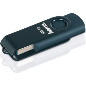 Cl&eacute; USB 3.0 ""Rotate"" (capacit&eacute; de 32 GB, taux de transfert de 70 MB/s, avec accroche porte-clefs, flashpen cl&eacute; usb) Bleu P&eacute;trole - Neuf
