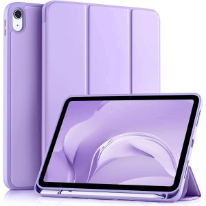 Compatible Avec Ipad (A16) &Eacute;tui 11e G&eacute;n&eacute;ration 11 Pouces 2025,Pour Ipad 10e G&eacute;n&eacute;ration Case 10,9 Pouces 2022 Avec Porte-Crayon.Lavender.Ipad (10th Gen) 10.9 - Neuf