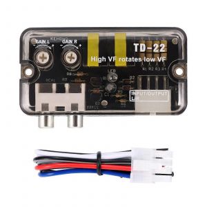 12V RCA Ligne Caisson de basses Convertisseurs radio Stero Haut-parleurs Haut-parleurs Haute à basse Amplificateur audio de voiture Convertisseur d'impédance Accessoires automatiques - Neuf