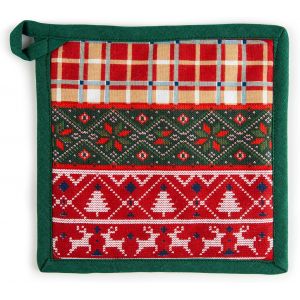 Fall Winter Manique De Cuisine,20 X 20 Cm,Doublure 100% Coton,Rembourrage En Polyester - Neuf