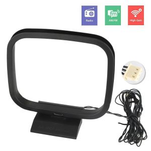 Antenne boucle HiFi AM/FM pour système audio numérique Sony/Sharp - Neuf