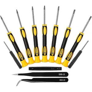 Tournevis magn&eacute;tique de pr&eacute;cision Torx/Star/TX professionnel,Set/Set de 6,pour T3 T4 T5 T6 T8 T10 - Neuf