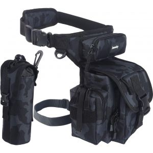 Cauc-Sac De Jambe Polyvalente - Sacoche De Cuisse P&ecirc;che Banane Molle Tactique Militaire, Sac Banane Multifonctionnel Imperm&eacute;able Pour Ext&eacute;rieur Moto Voyage Chasse Randonn&eacute;e Escalade - Sac &Agrave; Outils - Neuf