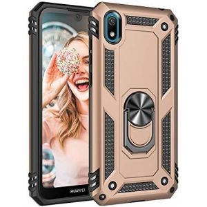 Kal-Coque Huawei Y5 2019 /Honor 8s, [Antichoc Armor] Double Couche Hybride Ultra Armure Housse Étui De Protection Anti-Choc Bumper Cover Avec Stand Pour Y5 Honor 8s,Avec Protecteur D'écran - Or - Neuf