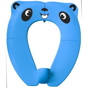 [Nouveau] Bébé Pliable Wc Réducteur De Siège-Enfant Réducteur De Toilette De Voyage De Voyage Pliable Pot De Siège Pour Enfants Bébé, Bleu - Neuf