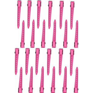Shiliu-Pinces Crocodiles Cheveux - 24pcs Pinces À Cheveux En Alligator Pinces À Bec De Canard Barrette Métal Alligator Antidérapant[ - Neuf