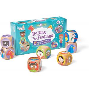 Learning Resources Jeu De D&eacute;s Des &Eacute;motions De,Activit&eacute;s D&iquest;Apprentissage Socio-&Eacute;motionnel,8 Pi&egrave;ces,Jeux De D&eacute;s Pour La Famille,Jeux Sur Les &Eacute;motions,Jeux De Th&eacute;rapie Par Le Jeu Pour Enfants,5+ - Neuf