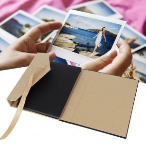 HJLIAN Album photo vintage en carton de haute qualite, album de poche pour photos - Neuf
