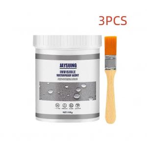 3PCS Agent d'étanchéité imperméable Colle transparente Toilette Anti-fuite Nano Colle Réparation de toit Agent cassé Scellant Piégeage de fuite Outils de réparation - Neuf