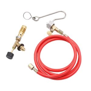 Pour Mapp Turbo Torch Plomberie Turbo Torche avec tuyau pour soudure Kit de soudage au propane - Neuf