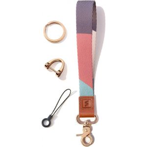 KAL-Porte-Clé Lanière De Poignet, Conception De Motifs Originale Cordon Pour Clés - Neuf