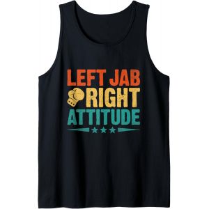 Jgd-Boxeur Gauche Jab Droite Attitude Sports Gym Athl&egrave;te Boxe D&eacute;bardeur - Neuf