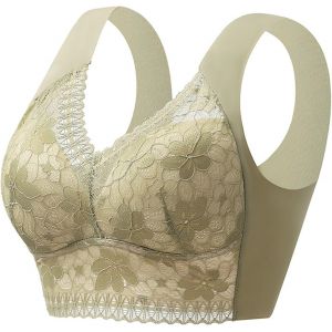 Mode Profonde Tasse Soutien-Gorge &Eacute;t&eacute; Up Sans Fil Soutiens-Gorge Pour Femmes Armatures Soutien-Gorge Transparent Soutien Gorge Dos Nu Soutien Gorge Sans Armature Long Emboitant Bonnet D - Neuf