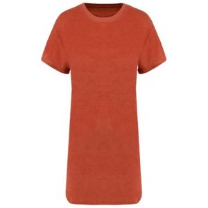 Robe &Eacute;coresponsable En &Eacute;ponge - Femme - Pat5028 - Orange Pomelo - Neuf