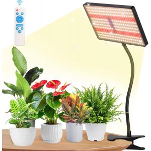 KALANKA-Lampe de Plante 286 LEDs Horticole LED Dimmable Minuterie 4/8/12H Spectre Complet avec UV-IR Lampe de Culture pour Germination Croissance Floraison - Neuf