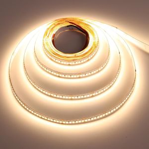 24V Ruban LED 5M Blanc Naturel Haute Luminosit&eacute; 11000Lm,SMD 2835 Bande LED 4000K Adhesive 238LEDs/M Flexible D&eacute;coupable IP20 Non &Eacute;tanche pour Maison Chambre Cuisine &Eacute;clairage commercial - Neuf
