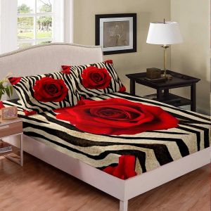 Homewish Parure De Lit Avec Drap - Neuf