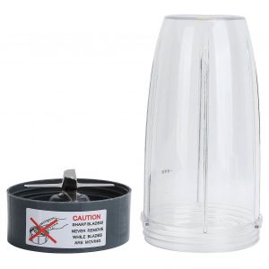 Tasse de presse-agrumes 32OZ avec lame transversale d'extracteur adaptée aux pièces de rechange du mélangeur 600W 900W - Neuf