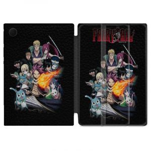 Housse Smart Cover Pour Samsung Galaxy Tab A9 Plus Manga Fairy Tail Logo Team - Neuf
