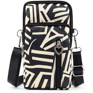 KALANKA-Petit Sac Téléphone Portable Femme,Sac de téléphone Portable,Bandoulière Portefeuille Poche,Crossbody Pochette Sacoche Running - Neuf