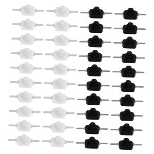 50pièces Bouton De Lampe De Poche Remplacement Marche Arrêt Pour Lampe Torche Électrique Torche Lot - Neuf