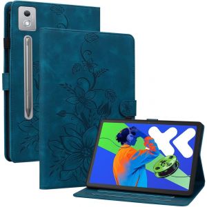 Coque Pour Lenovo Tab P12 12,7 Pouces 2025 (Non Compatible Avec La Version 2023), Multi-Angles De Visualisation Housse De Protection En Similicuir Avec Porte-Carte Couverture Motif[COQ9125273] - Neuf