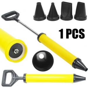 Pistolet à Joints de mortier applicateur + 4 Embouts pour Ciment Citron Vert de Profession - Neuf