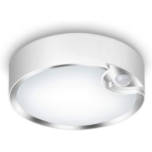 Plafonnier &Agrave; D&eacute;tecteur De Mouvement Led, Aliment&eacute; Par Piles, Pour Une Utilisation Int&eacute;rieure. - Neuf