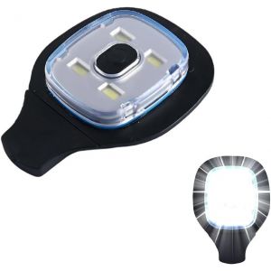 Nsiecd-1 Pi&egrave;ce Lampe Frontale Running, Lampe Gilet Tactique, Lumi&egrave;res De Course &Agrave; Clip - Neuf