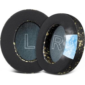 LORANKA-Gel de Refroidissement Mousse Coussin Coussinets pour Anker Soundcore Life Q30/Q35, Coussinets d&iquest;Oreille avec Tissu en Soie de Glace, Mousse d&iquest;Isolation Phonique Haute Densit&eacute; - Neuf