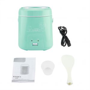 HJLIAN Mini cuiseur a riz electrique vert de 1,8 L pour usage domestique, prise chinoise 220 V - Neuf
