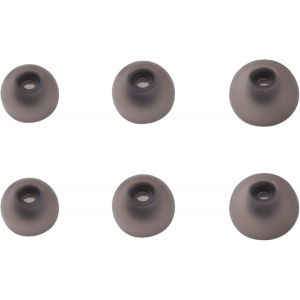 KAL-Lot De 3 Paires D'Embouts De Rechange En Silicone Compatibles Avec Samsung Galaxy Buds 2 R177, Petite, Moyenne, Grande, 3 Tailles, Noir - Neuf