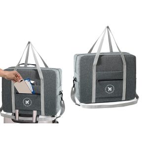 Sac de voyage l&eacute;ger avec passant pour trolley et multiples poches - Neuf