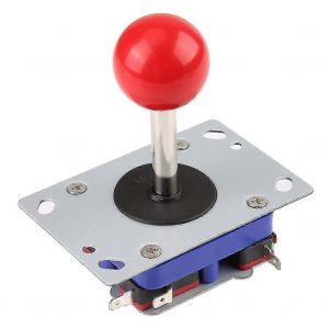 1pcs Arcade Joystick,R&eacute;glable Style De Comp&eacute;tition Longue Poign&eacute;e Joystick Classic 2/4/8 Way Game Joyst - Neuf