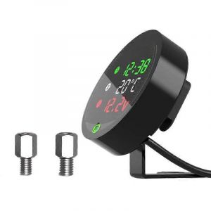 Thermomètre De L'eau De Moto 5 En 1 Avec Capteur De Température - Neuf
