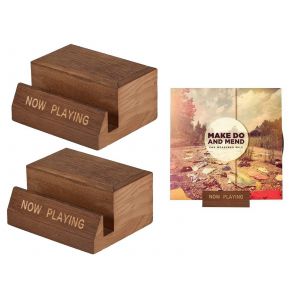 Pr&eacute;sentoir pour disques vinyles et CD - Lot de 2 - Neuf