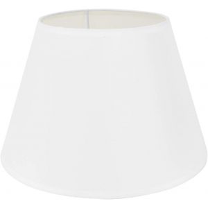¿ 10"" Lampe de Table Simple Abat-jour de Chevet Abat-jour Mural,White (Haut)16*(Taille)17cm*(Bas)26cm - Neuf