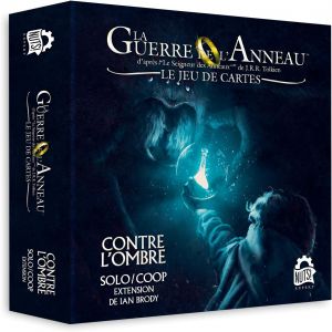 Chenquansarl-La Guerre De L'anneau Le Jeu De Cartes Extension Contre L'ombre - Nécessite Le Jeu De Base - Réflexion, Stratégie - 14 Ans Et Plus - 1 À 2 Joueurs - Nuts Publishing - Neuf