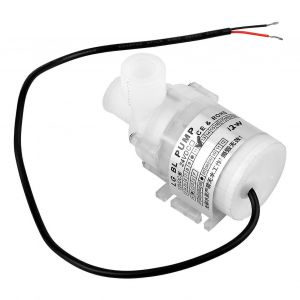 Ultra Silencieux Mini DC 12V 12W Blanc Qualit&eacute; Alimentaire Brushless Submersible Pompe &Agrave; Eau 3.5m T&ecirc;te De Levage - Neuf