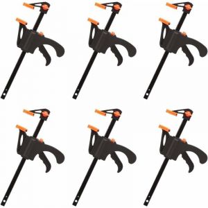 Pc F-Gap Ensemble collier pour Rapide et Facile de Serrage, travail du Bois, Outils à Main (4 pouces) - Neuf