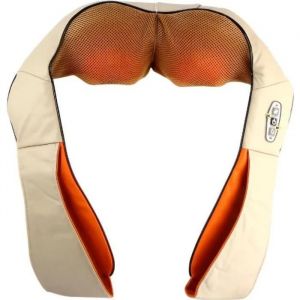 Appareil De Massage Shiatsu Cervical Cou Épaule Périphérique Ceinture De Massage Infrarouge Avec Adaptateur Pour Bureau Domicile - Neuf