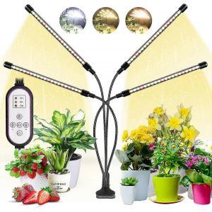 Lampe Horticole Led Pour Plantes D'int&eacute;rieur, 80 Led, Avec Minuterie Et 3 Modes D'&eacute;clairage. - Neuf